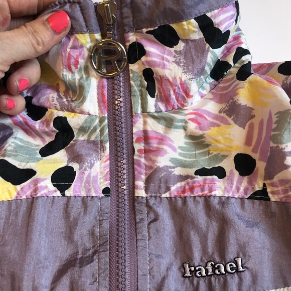 Vintage windbreaker | Rafael | colorful | Medium - Picture 5 of 8